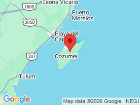 Map of Site Report: Cozumel, Mexico